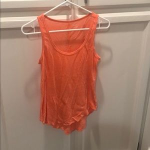 Orange tank top